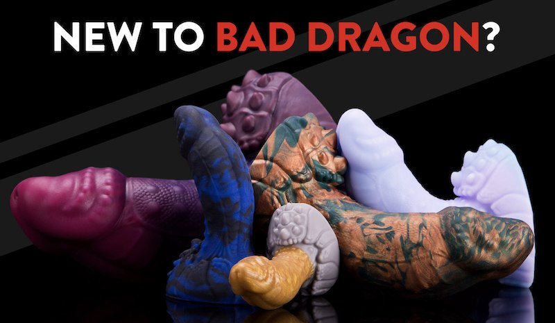 Bad dragon behind